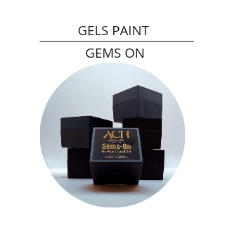 GELS PAINT & GEMS ON