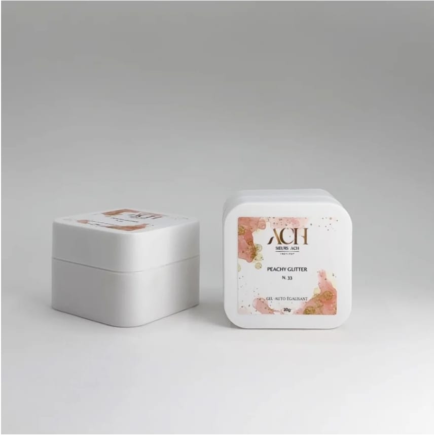 GEL PEACHY GLITTER 33 HEMA FREE 50G